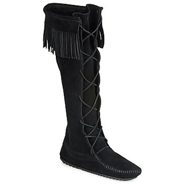 Minnetonka Minnetonka  Čizme za grad FRONT LACE HARDSOLE KNEE HI BOOT  Minnetonka