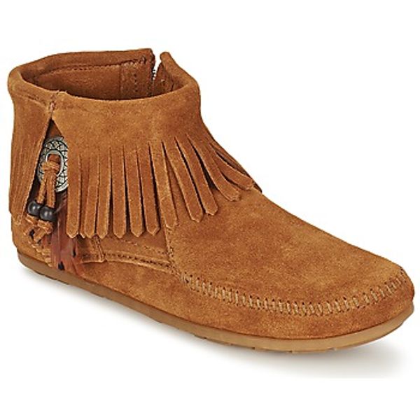 Minnetonka Minnetonka  Polučizme CONCHO FEATHER SIDE ZIP BOOT  Minnetonka