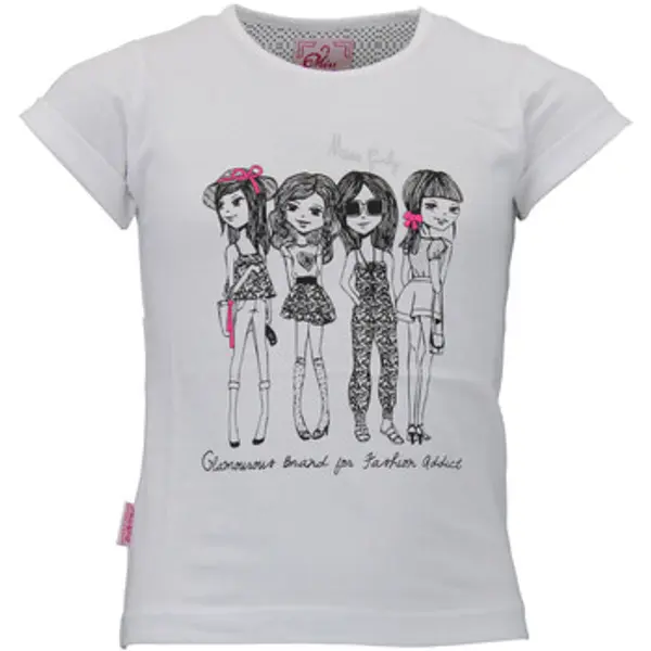 Miss Girly Miss Girly  Majice kratkih rukava T-shirt fille FRILY  Miss Girly