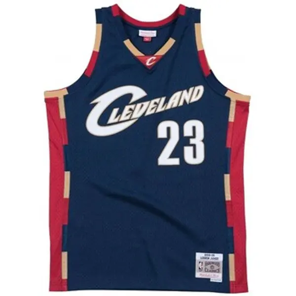 Mitchell And Ness Mitchell And Ness  Majice kratkih rukava Cleveland Cavaliers Lebron James Nba 0809  Mitchell And Ness