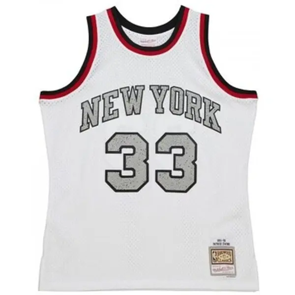 Mitchell And Ness Mitchell And Ness  Majice kratkih rukava Nba Cracked Cement Swingman Jersey Knicks 1991 Patrick Ewing  Mitchell And Ness