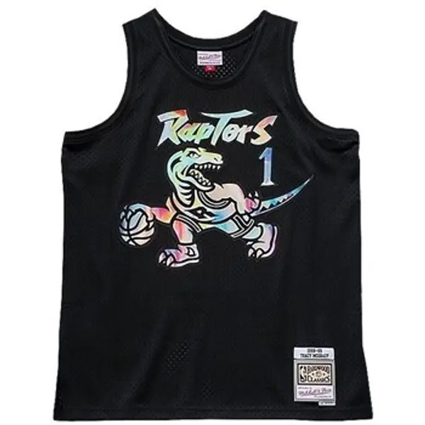 Mitchell And Ness Mitchell And Ness  Majice kratkih rukava SMJYLF19035TRABLCK98TMC  Mitchell And Ness
