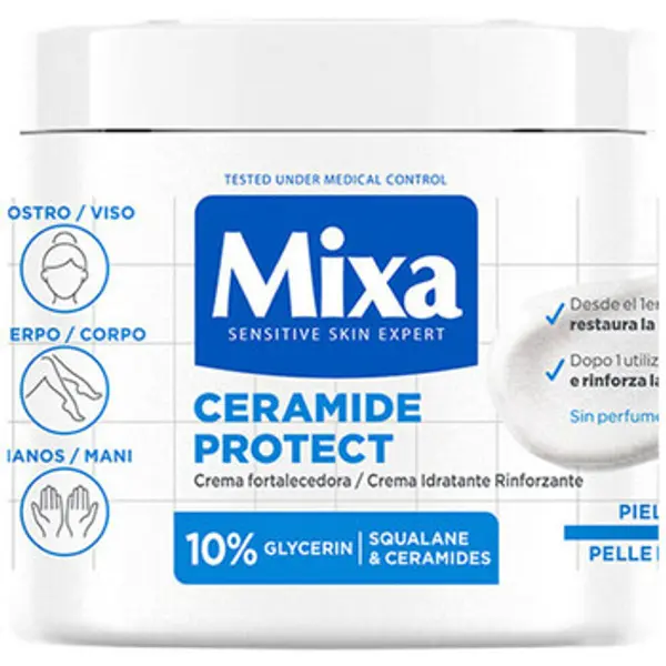 Mixa Mixa  Hidratantni i hranjivi proizvodi Fortifying Cream for Dry Skin Ceramide Protect 400 ml  Mixa