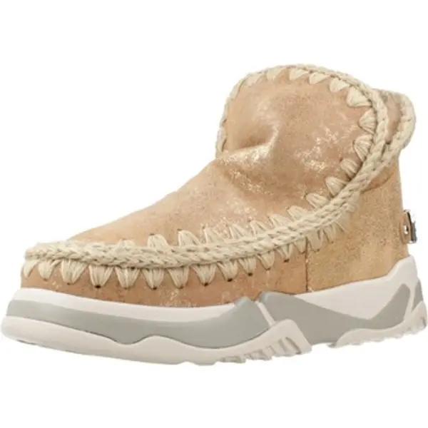 Mou Mou  Čizme Botines Mujer Modèle Eskimo Trainer Logo Rhine  Mou