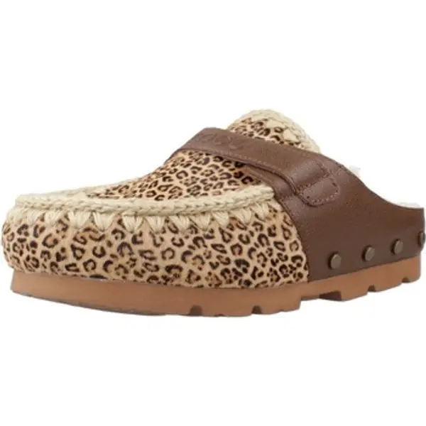 Mou Mou  Klompe Zuecos Mujer Modèle Winter Bio Ponyskin  Mou