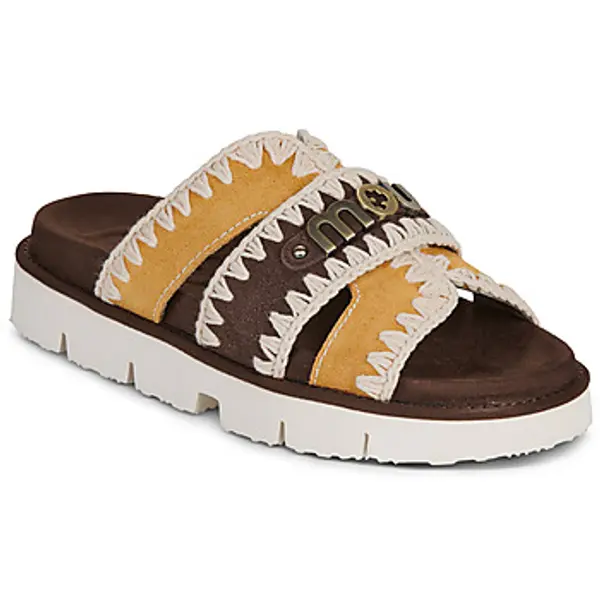 Mou Mou  Natikače BIO SANDAL BICOLOR METAL LOG  Mou