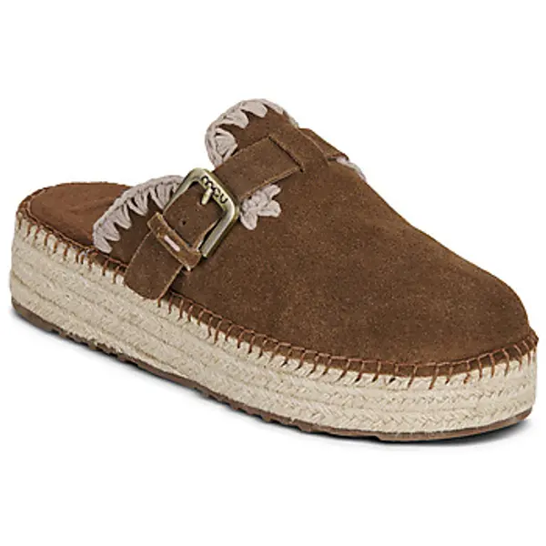 Mou Mou  Natikače JUTE CLOG PLAIN SUEDE  Mou