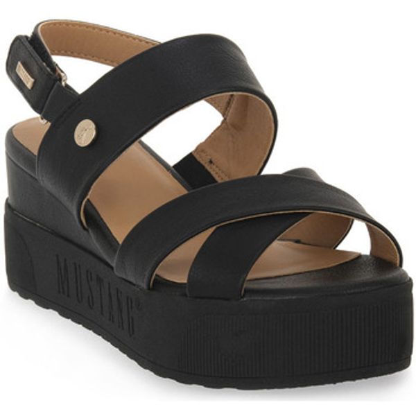Mustang Mustang  Sandale i polusandale BLACK  Mustang
