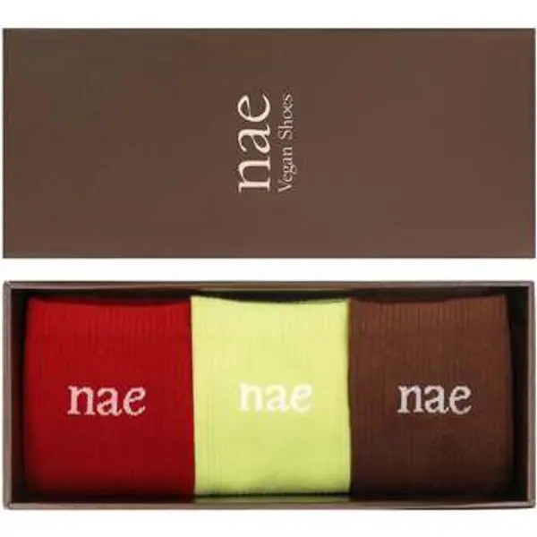 Nae Vegan Shoes Nae Vegan Shoes  Čarape Animal Friendly Socks Pack3  Nae Vegan Shoes