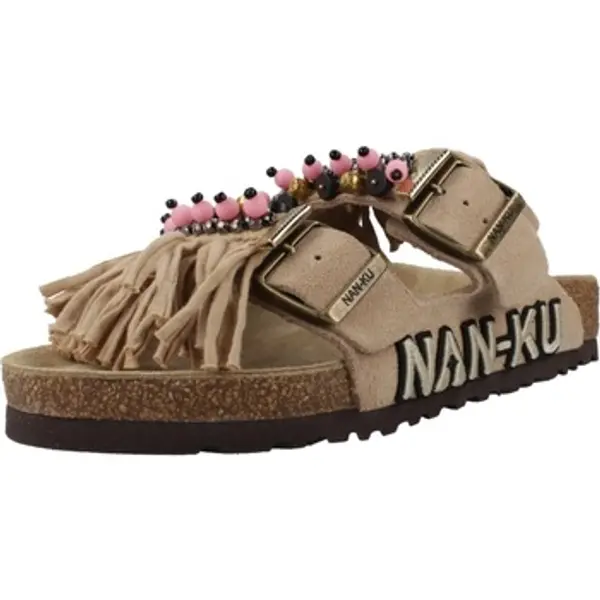 NAN-KU NAN-KU  Natikače Sandalias Mujer Modèle Ebk03  NAN-KU