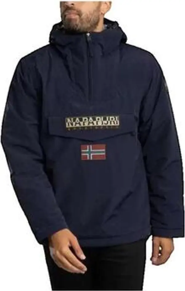 Napapijri Napapijri  Parke Parka  Rainforest Winter 3 avec capuche ajustable bleu  Napapijri