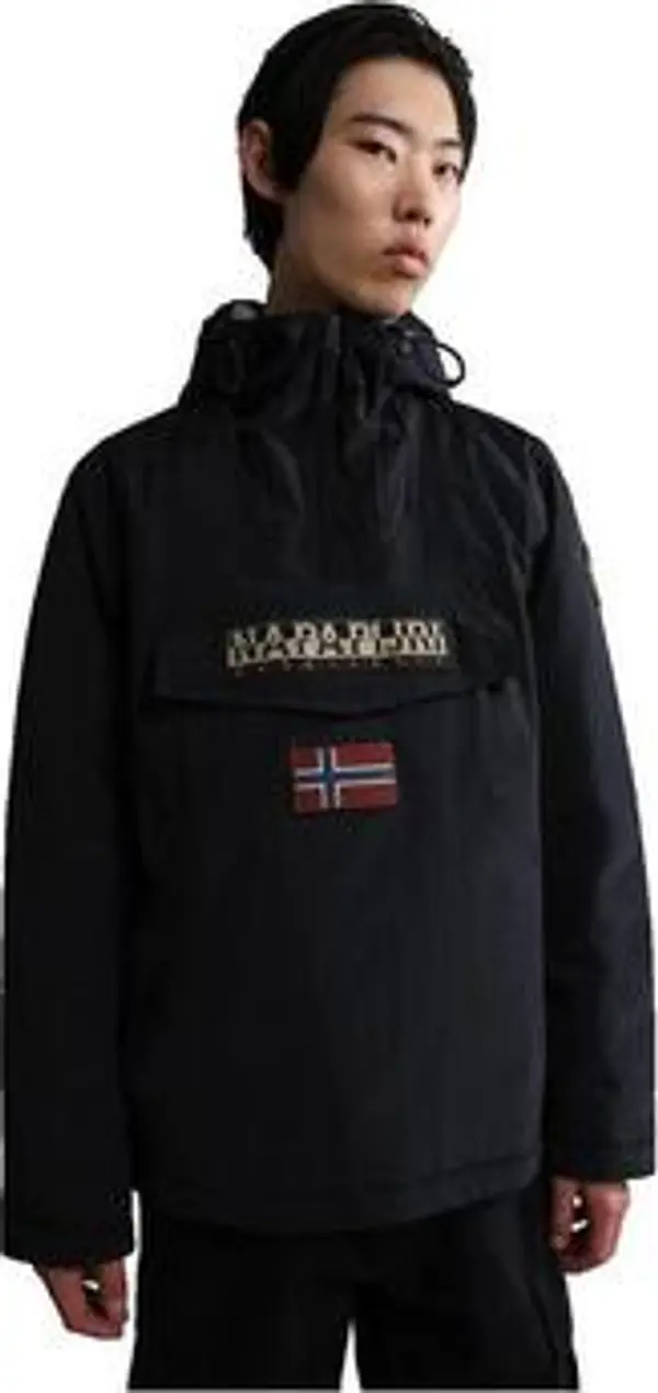 Napapijri Napapijri  Parke Veste  Rainforest Winter 3 noire à capuche ajustable  Napapijri