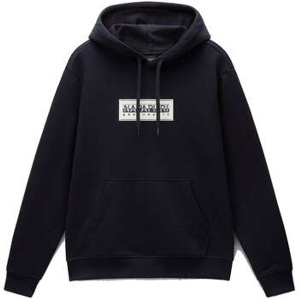 Napapijri Napapijri  Sportske majice B Box Logo Hoodie Black  Napapijri