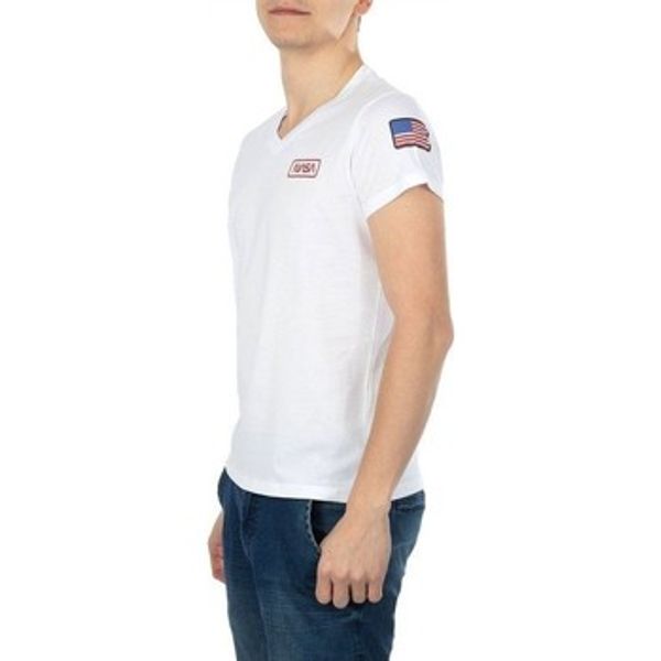 Nasa Nasa  Majice / Polo majice BASIC FLAG V NECK  Nasa
