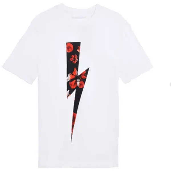 Neil Barrett Neil Barrett  Majice kratkih rukava T-SHIRT BJT513A WHITE  Neil Barrett