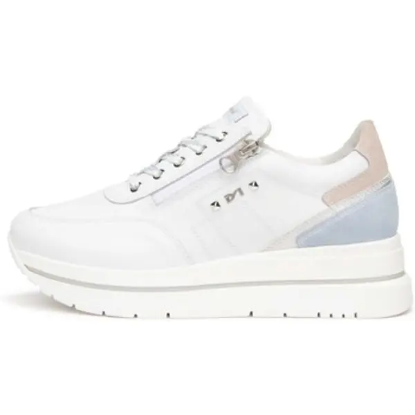 NeroGiardini NeroGiardini  Niske tenisice Skipper Zouk Silver Velour Fiordaliso Velour Femme  NeroGiardini