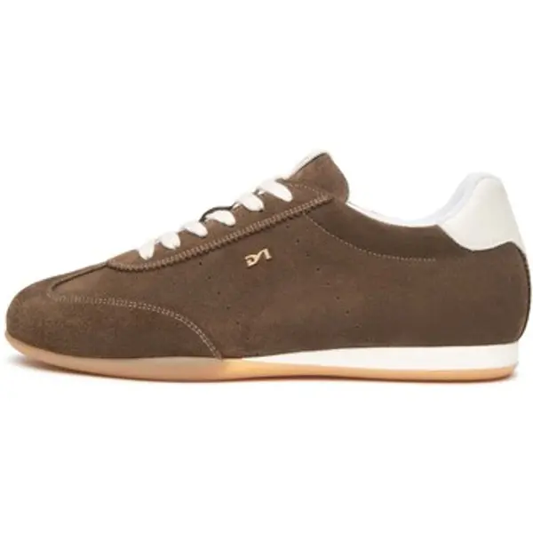 NeroGiardini NeroGiardini  Niske tenisice Velour Velvet Osso 0100 Tr Dogna Ambra/Avori  NeroGiardini