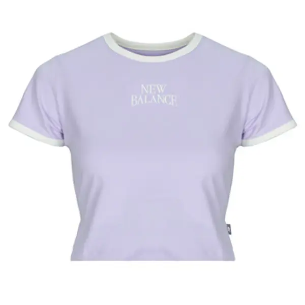 New Balance New Balance  Majice kratkih rukava LINEAR HERITAGE RINGER TSHIRT  New Balance