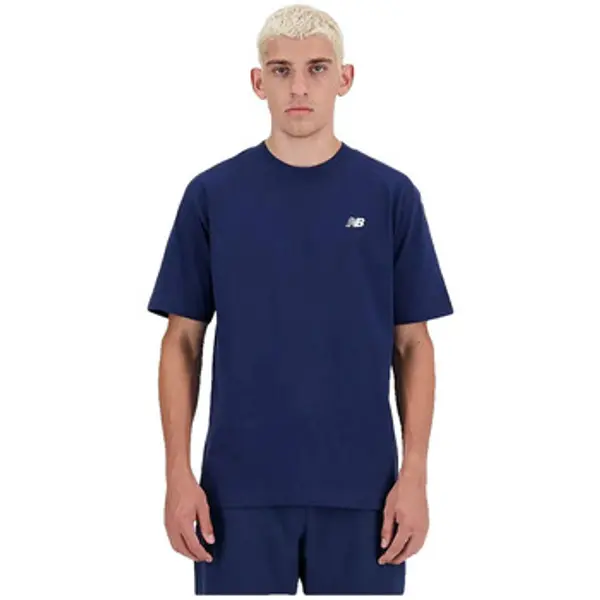 New Balance New Balance  Majice kratkih rukava T-shirt  100% coton bleu uni  New Balance