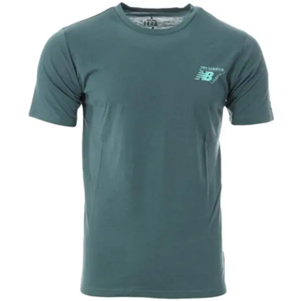 New Balance New Balance  Majice kratkih rukava T-shirt  100% coton vert  New Balance