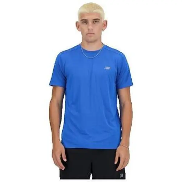 New Balance New Balance  Majice / Polo majice T-shirt New Balance Run 22 Bleu  New Balance