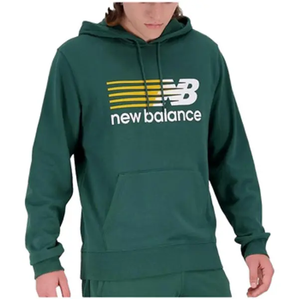 New Balance New Balance  Sportske majice Sweat à capuche   avec logo graphique en vert  New Balance