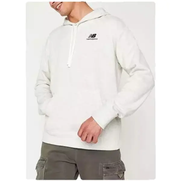 New Balance New Balance  Sportske majice Sweat à capuche  UNISSENTIALS PO gris clair  New Balance