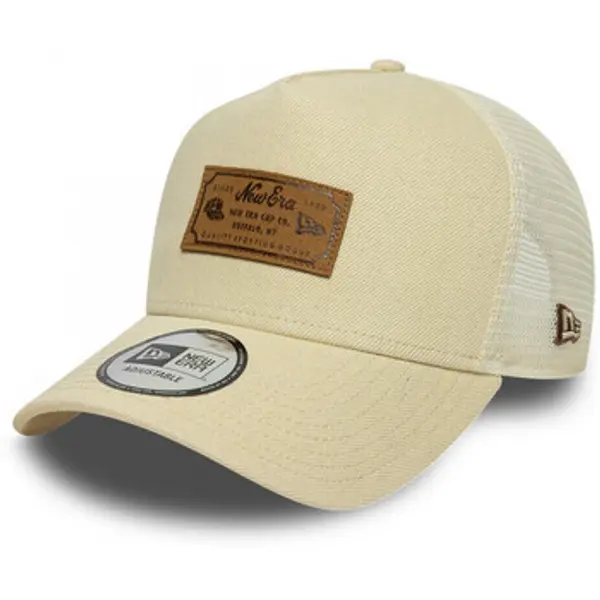 New-Era New-Era  Šilterice Denim leather patch trucker newera  New-Era