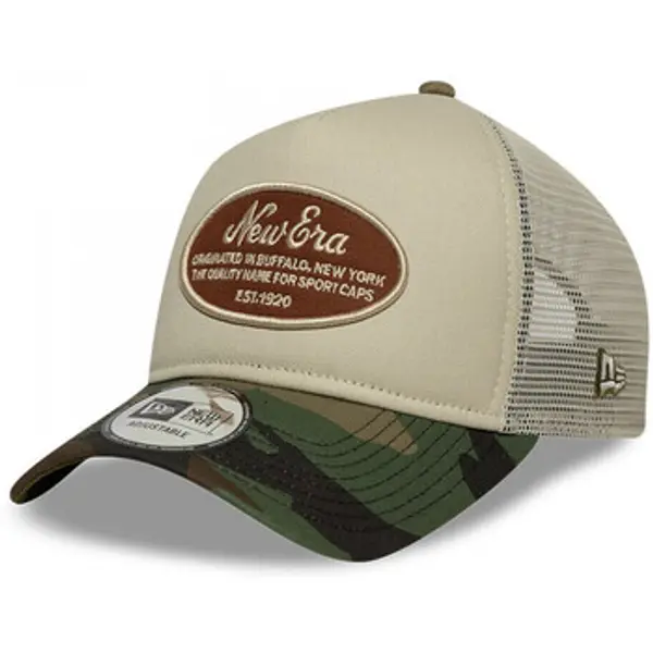 New-Era New-Era  Šilterice Oval patch camo trucker newera  New-Era