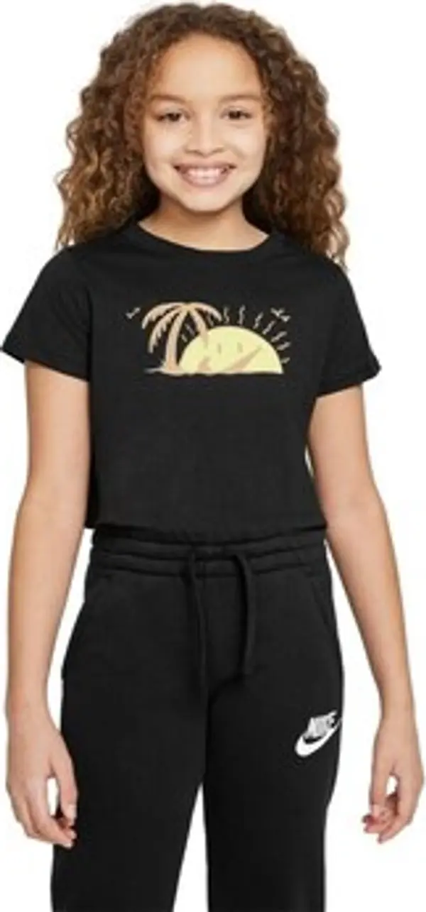 Nike Nike  Majice kratkih rukava G Nsw Tee Sun Swoosh Crop  Nike