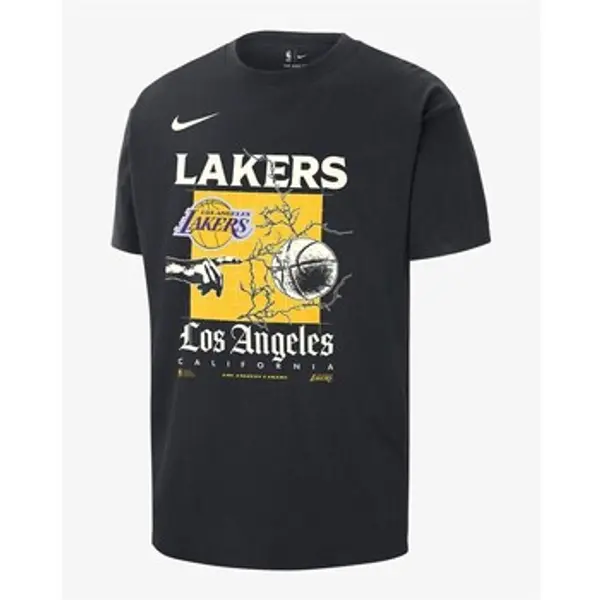 Nike Nike  Majice kratkih rukava Los Angeles Lakers Courtside  Nike