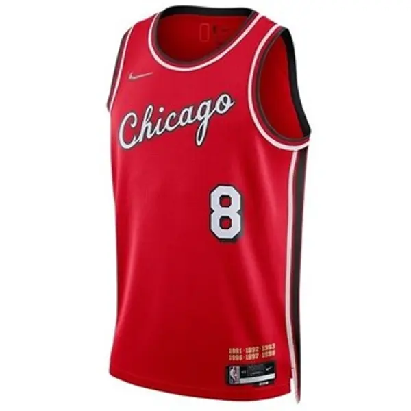 Nike Nike  Majice kratkih rukava Nba Chicago Bulls Zach Lavine City Edition 2021  Nike