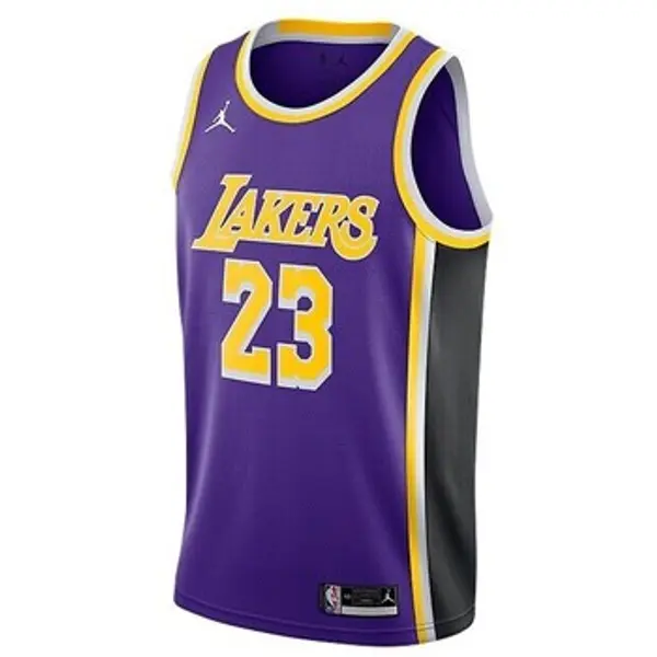 Nike Nike  Majice kratkih rukava Nba Los Angeles Lakers Statement Edition Lebron James  Nike