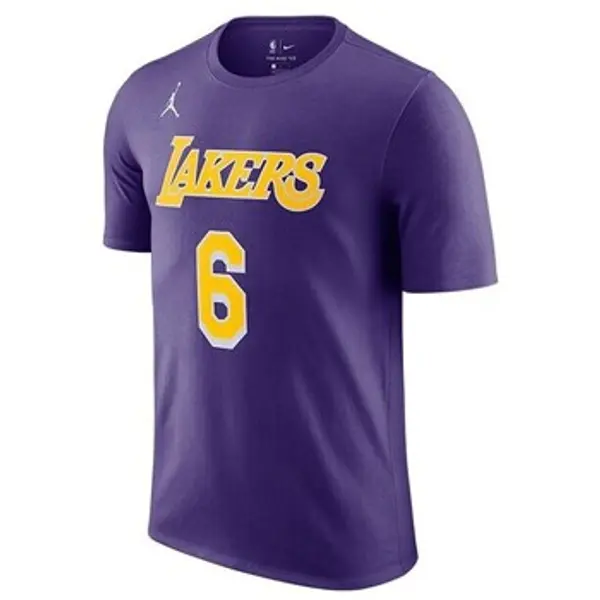 Nike Nike  Majice kratkih rukava Nba Los Angeles Lakers Statement Edition Lebron James  Nike