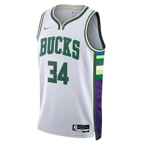 Nike Nike  Majice kratkih rukava Nba Milwaukee Bucks Giannis Antetokounmpo  Nike