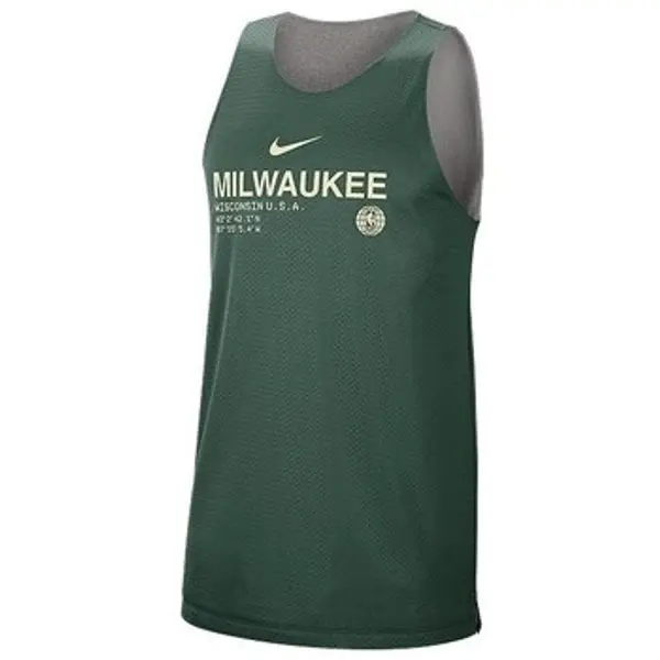 Nike Nike  Majice kratkih rukava Nba Milwaukee Bucks Standard Issue Reversible  Nike