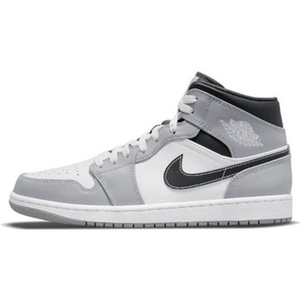 Nike Nike  Modne tenisice Air Jordan 1 Mid Light Smoke Grey Anthracite (GS)  Nike