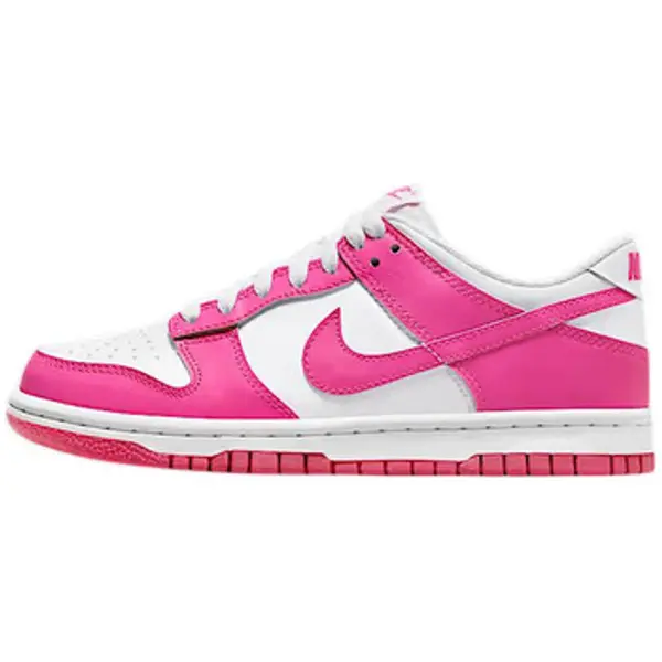 Nike Nike  Niske tenisice Baskets  Dunk Low rose / blanc  Nike
