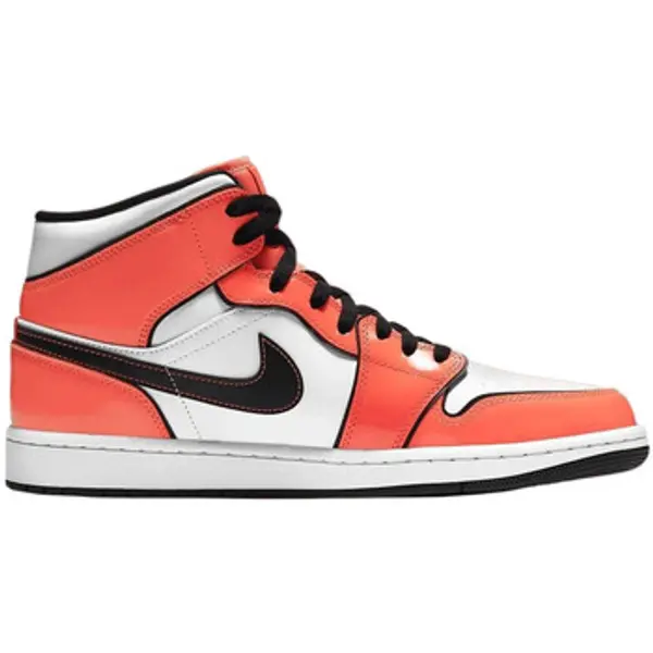 Nike Nike  Visoke tenisice Baskets  Air Jordan 1 Mid Turf Orange cuir blanc  Nike