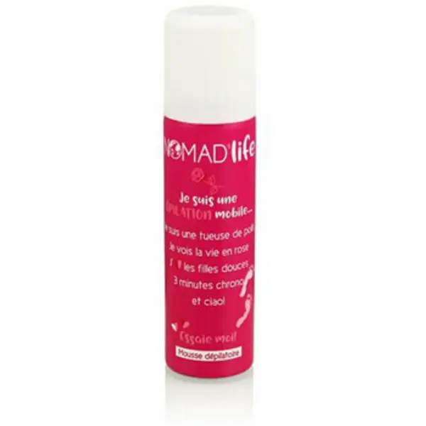 Nomad'life Nomad'life  Proizvodi za uklanjanje šminke i čišćenje lica Try Me Hair Removal Foam - Pink  Nomad'life