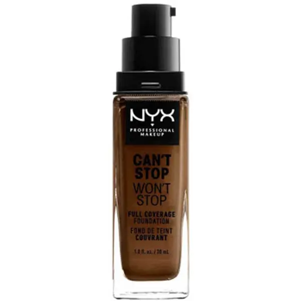 Nyx Professional Make Up Nyx Professional Make Up  Tekući puderi i primeri Can't Stop Won't Stop Full Coverage Foundation - 22.3 W  Nyx Professional Make Up