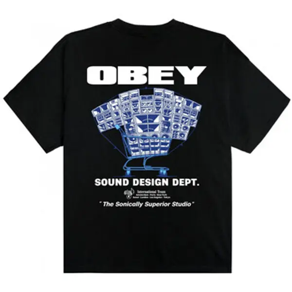 Obey Obey  Majice kratkih rukava sound design dept.  Obey