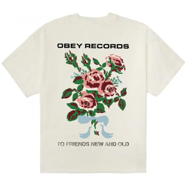 Obey Obey  Majice kratkih rukava to new friends and old  Obey