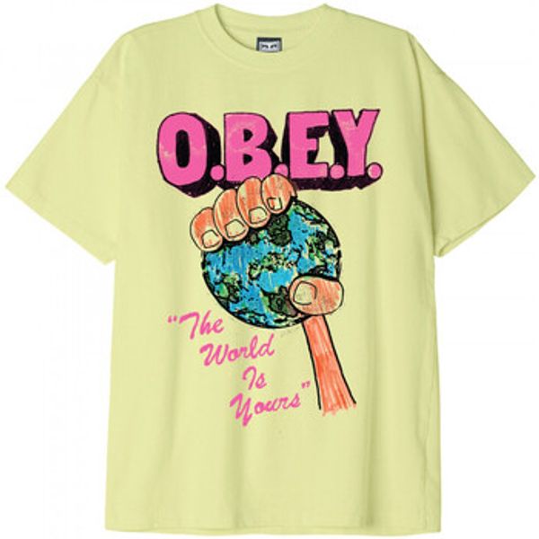 Obey Obey  Majice / Polo majice the world is yours  Obey