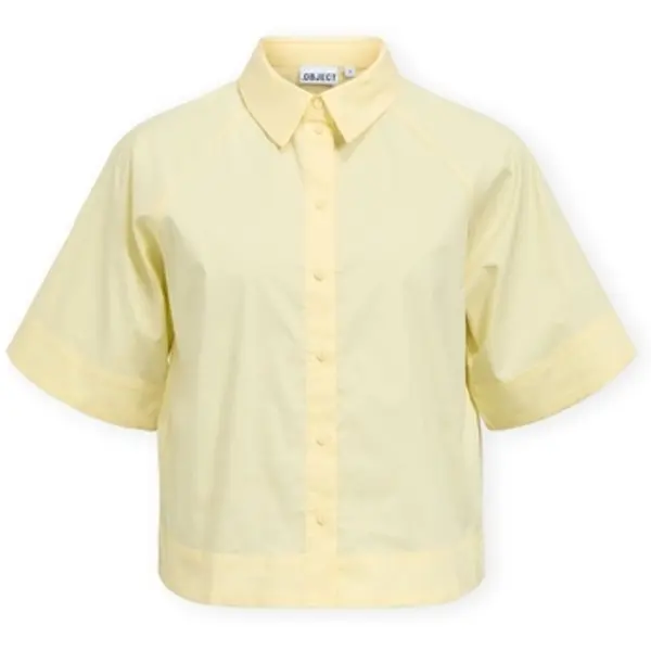 Object Object  Košulje kratkih rukava Paige Re Shirt - Pastel Yellow  Object