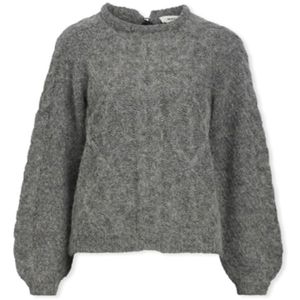 Object Object  Puloveri Smilla Knit - Medium Grey Melange  Object
