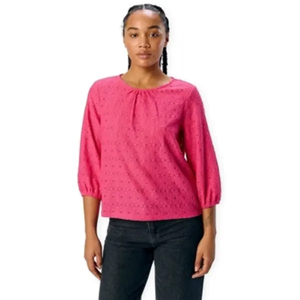 Object Object  Topovi i bluze Noos Top Laila 3/4 - Raspberry Sorbet  Object