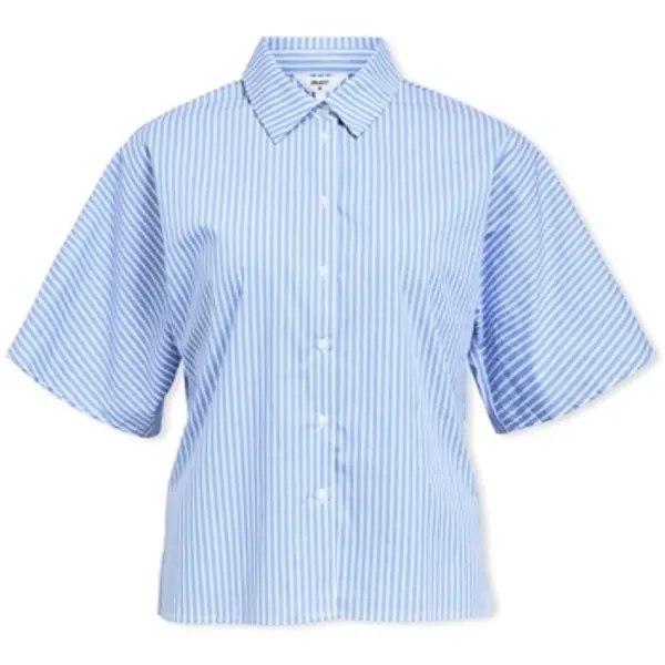 Object Object  Topovi i bluze Tutta Shirt - Cornflower Blue/White  Object
