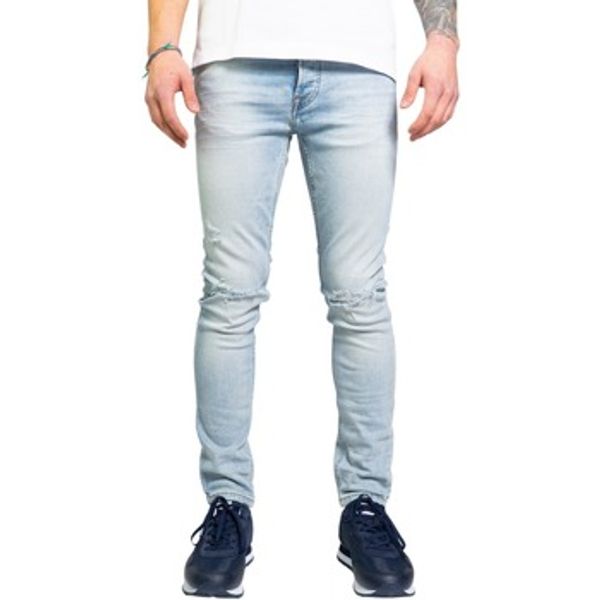 Only & Sons Only & Sons   Slim traperice LOOM LIFE SLIM L BLUE DESTROY DCC8617 22018617  Only & Sons