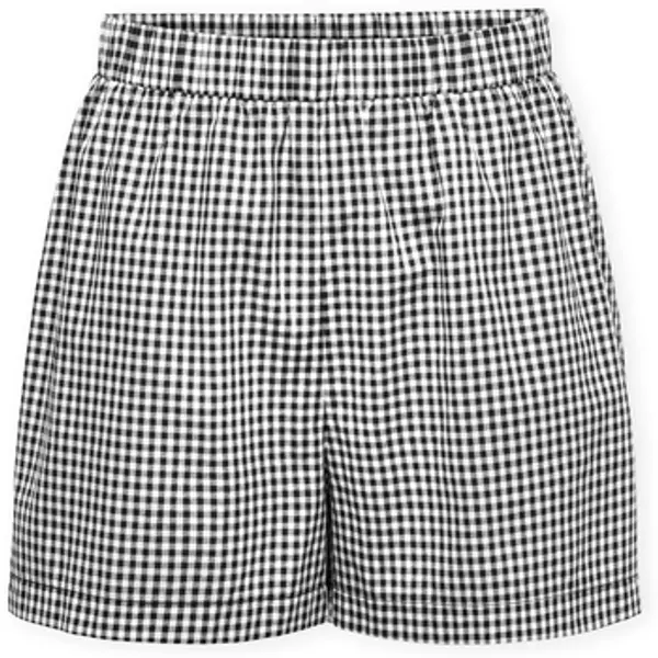 Only Only  Bermude i kratke hlače Maye Check Shorts - Black/White  Only